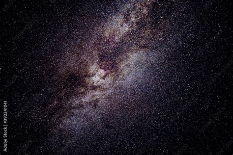 Galaxy Milky Way On A Dark Winter Night Sky Milky Way Galaxy Overlay