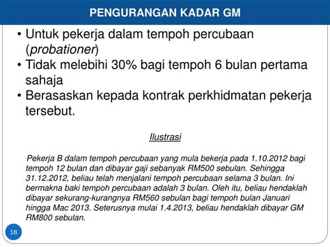 Kadar gaji minimum ditentukan oleh kerajaan berdasarkan syor yang dibuat oleh majlis perundingan gaji negara (mpgn). PPT - PELAKSANAAN PERINTAH GAJI MINIMUM 2012 (Akta Majlis ...