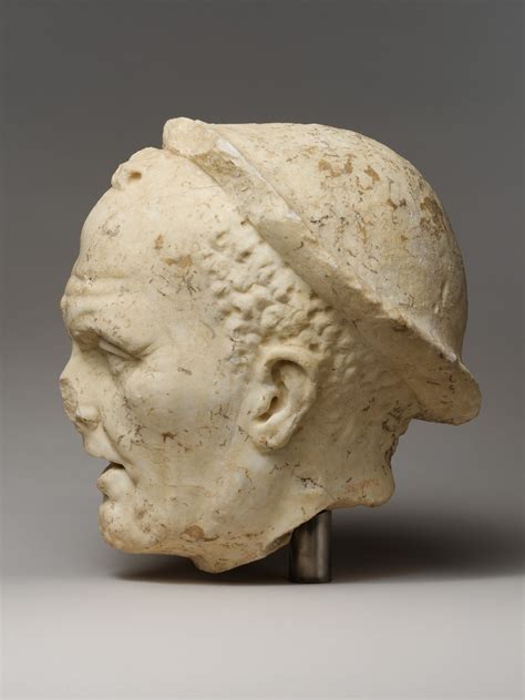 Marble Head Of An Old Fisherman Roman Imperial The Metropolitan