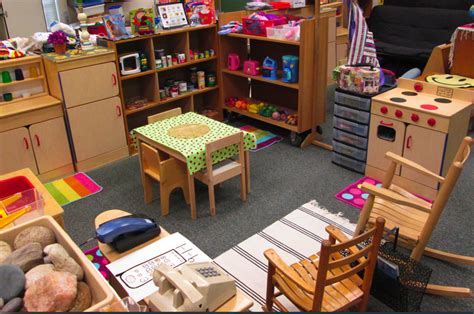 Pretend And Learn Center Also Known As The Dramatic Play Center And