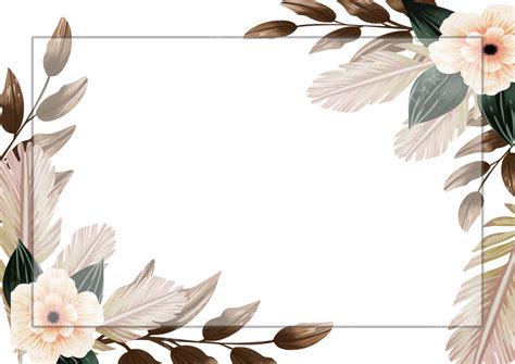 Beautiful Rustic Flower Background Design Wedding Card Invitation