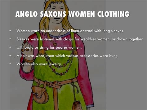 Anglo Saxon Clothing By Jasmine Womble