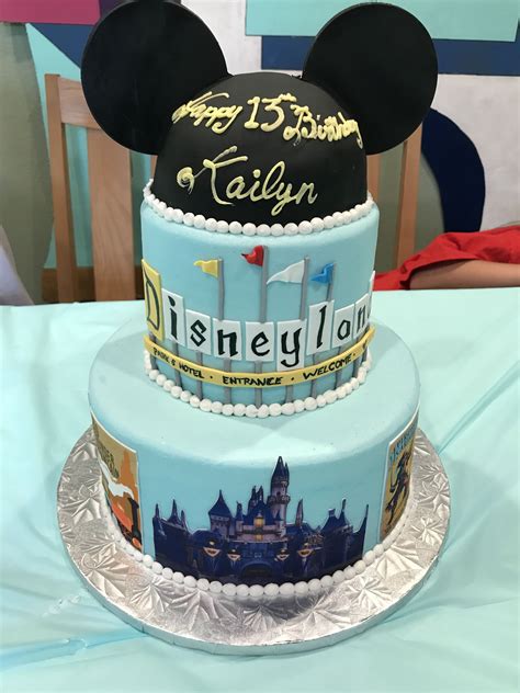 Birthday Cakes At Disneyland