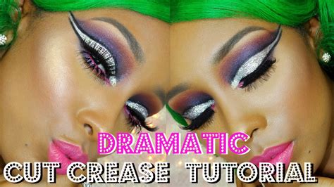 Dramatic Cut Crease Makeup Tutorial Monyettes Makeup Youtube