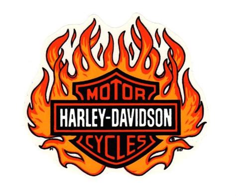Harley Davidson Svg With Flames Clip Art Library