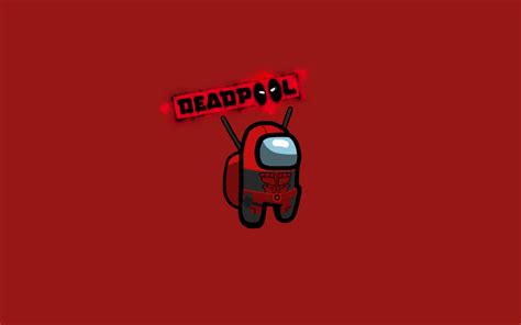 1680x1050 Deadpool Among Us Minimal 1680x1050 Resolution Wallpaper Hd