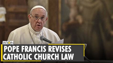 Pope Francis Revises Catholic Church Law Expands Rules On Sexual Abuse Vatican City World