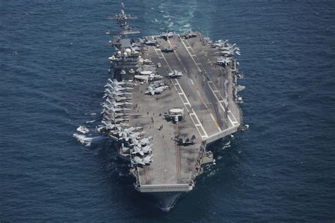 nimitz class aircraft carrier uss abraham lincoln cvn 72 during a u s japan bilateral