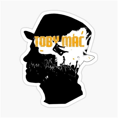 Blac Sticker Tobymac Sticker For Sale By Dwaidhawai Redbubble