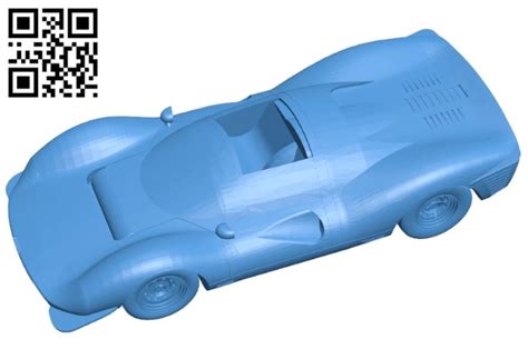 Ferrari 330 P3 Car B004864 File Stl Free Download 3d Model For Cnc And