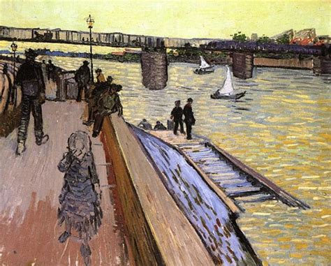 The Bridge At Trinquetaille Vincent Van Gogh WikiArt Org
