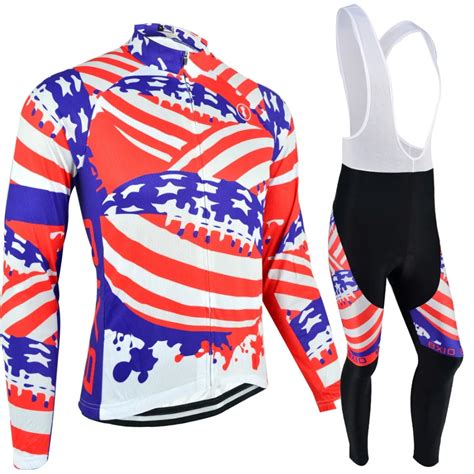 Bxio Winter Cycling Jersey Warm Long Sleeve Thermal Fleece Bicycle Wear