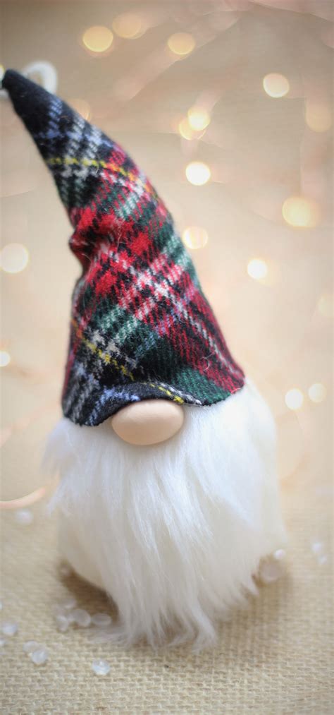 Plaid Christmas Gnome How To Make Ornaments Handmade Christmas