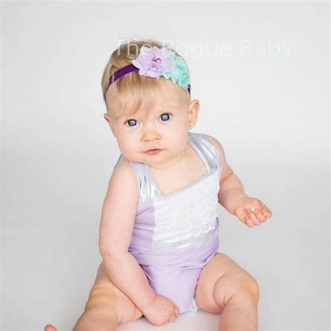 Lilac Baby Headband Etsy