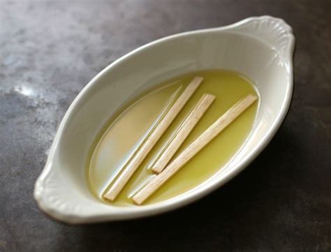 Add your beeswax chips and coconut oil to the glass. How to Make Wood Wicks for Candles | Wood wick candles ...