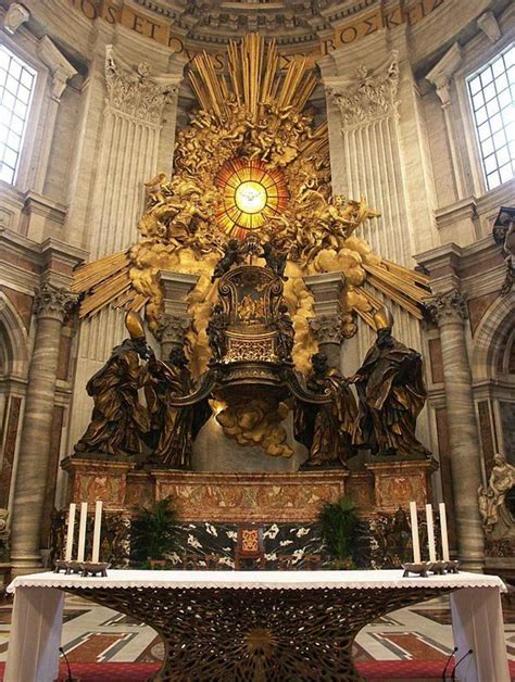 Old saint peter's basilica, first basilica of st. Feast of the Chair of St. Peter - Angelus News ...
