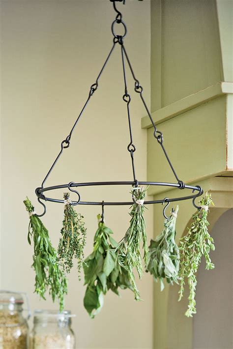 Herb Drying Rack For Preserving Herbs Gardeners Supply