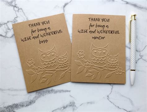 Coworker Thank You Card Colleague Thank You Card For Etsy