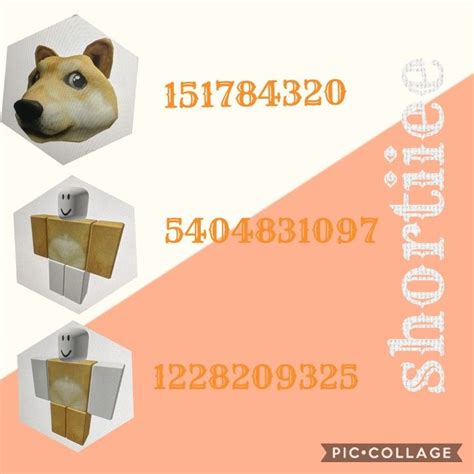 Doge Code Roblox Codes Roblox Workout Accessories