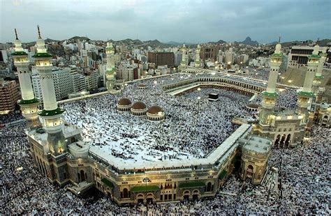 Hd Wallpaper Aerial Photography Of Kaaba Mecca Mekkah Kabah Masjid
