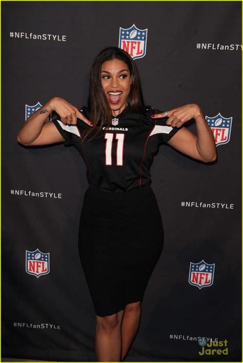 Jordin Sparks Supports The Arizona Cardinals At Nfls Inaugural Hall Of Fashion Launch Photo