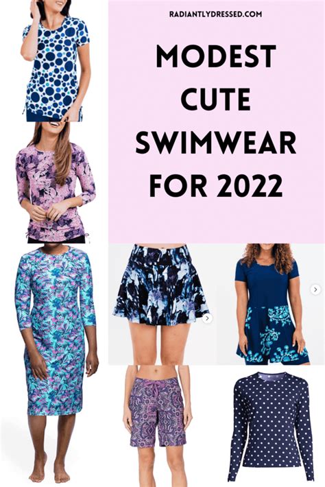 36 Modest Cute Swimwear Options For 2022