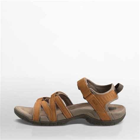 Teva Womens Tirra Leather Sandal Rust