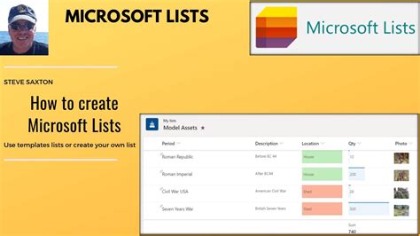 This Video Explains How To Use Microsoft Lists Youtube