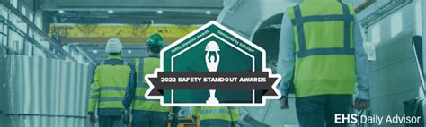 Safety Standout Awards Archives Ehs Daily Advisor