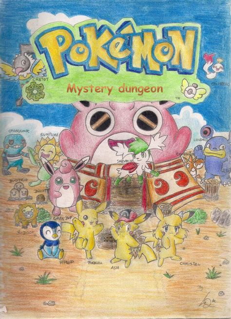 Pokemon Mystery Dungeon Cover Ev By Cirawashere On Deviantart