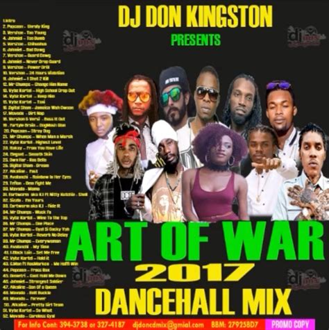 Dj Don Kingston Art Of War 2017 Dancehall Mix Vibe Mixtapes