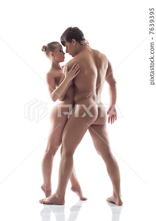 Image Of Attractive Naked Woman Hugging Man Stock Photo PIXTA