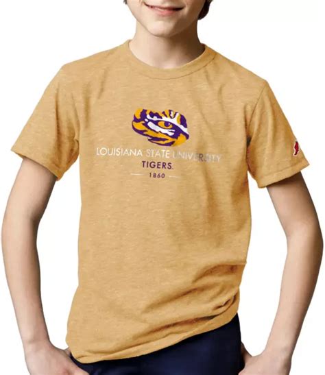 League Legacy Youth Lsu Tigers Gold Tri Blend Victory Falls T Shirt Dicks Sporting Goods