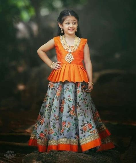Make Your Little Girl Look Like A Princess In A Traditional Lehenga