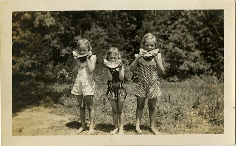 Black And White Snapshot Vintage Photo Swimming Costumes 2 Photography Found Photograph Original