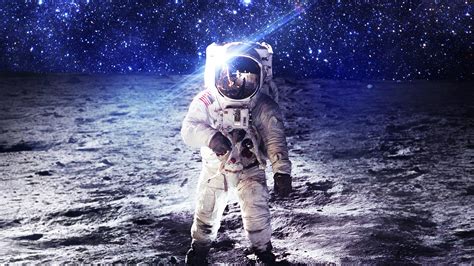 Astronaut Moon Wallpapers Top Free Astronaut Moon Backgrounds