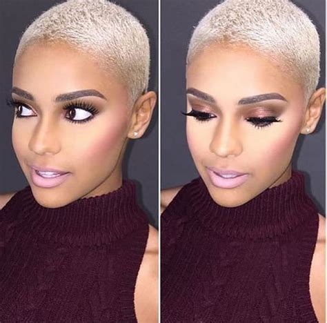 16 Matchless Platinum Blonde Hairstyles For Black Women