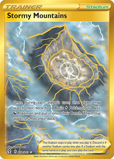 stormy mountains evolving skies  tcg collector
