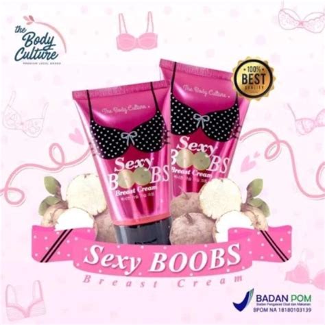 jual sexy boobs breast cream krim pengencang payudara bpom shopee indonesia
