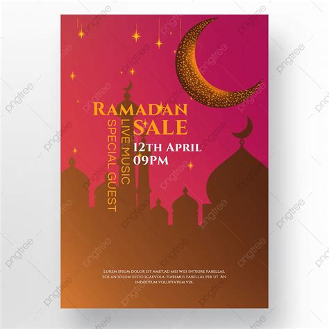Church Islamic Ramadan Poster Template Download On Pngtree