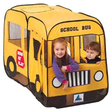 Twist N Fold Big Yellow Pop Up Bus Use For Play Based Therapy