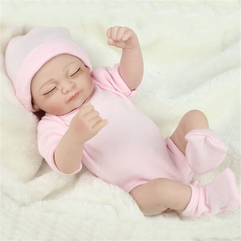 10 Reborn Newborn Baby Doll Full Body Soft Vinyl Silicone Sleeping