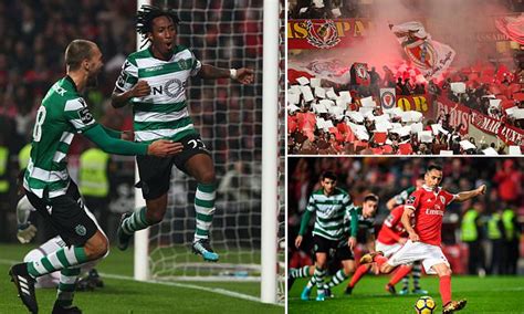 Benfica are looking for a win at sporting to avoid being cut adrift in the title racecredit: Benfica 1-1 Sporting: Late Jonas penalty rescues draw ...