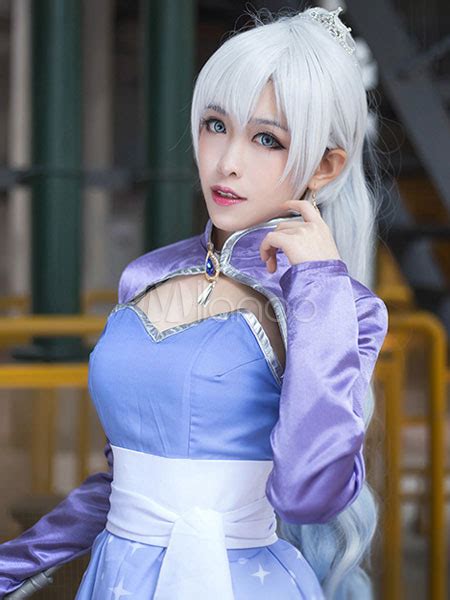 Rwby Season 4 Weiss Schnee Halloween Cosplay Costume