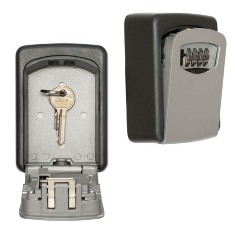 Outdoor High Security Wall Mounted Key Safe Box Secure Lock Combination