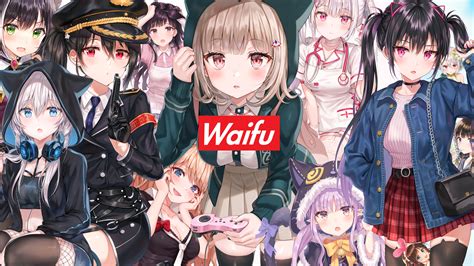 Anime Waifu Logos