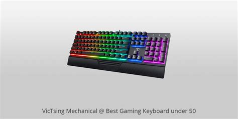 9 Best Gaming Keyboards Under 50 Dollars In 2022