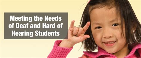 Meeting The Needs Of Deaf And Hard Of Hearing Students New Jersey