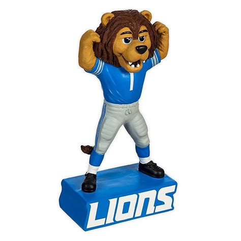 Nfl Detroit Lions Indooroutdoor Mascot Statue Multi Detroit Lions
