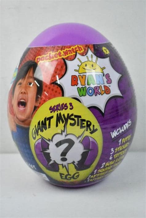 Ryans World Giant Mystery Egg Series 3 New